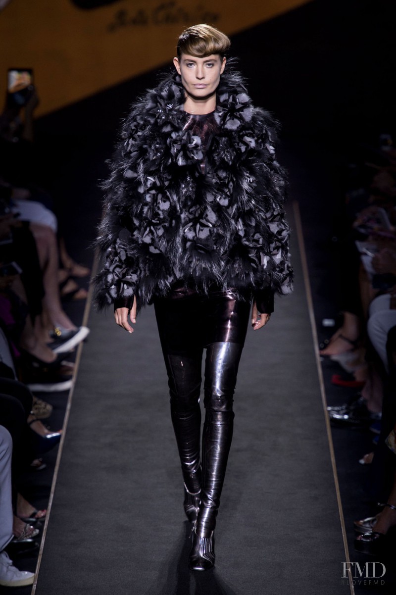 Nadja Bender featured in  the Fendi Couture fashion show for Autumn/Winter 2015