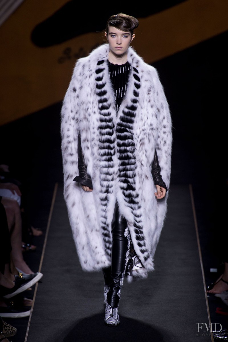 Grace Hartzel featured in  the Fendi Couture fashion show for Autumn/Winter 2015