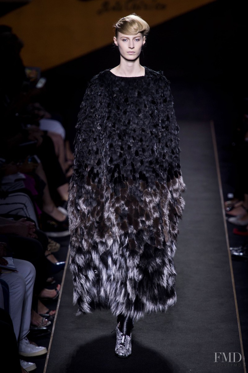 Julia Nobis featured in  the Fendi Couture fashion show for Autumn/Winter 2015