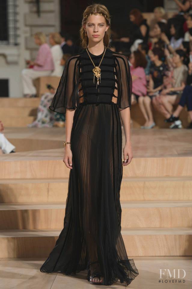 Lexi Boling featured in  the Valentino Couture fashion show for Autumn/Winter 2015