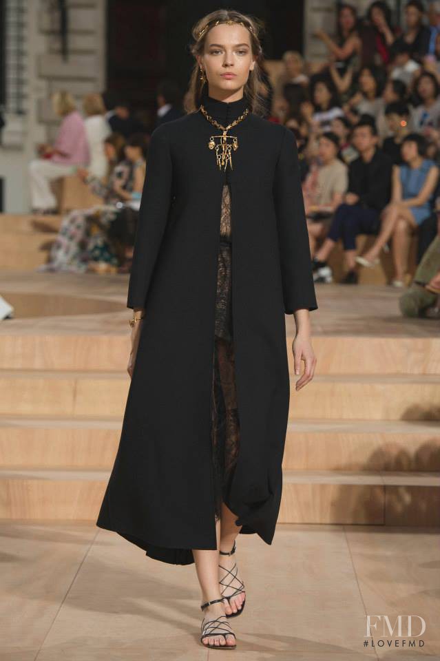 Mina Cvetkovic featured in  the Valentino Couture fashion show for Autumn/Winter 2015
