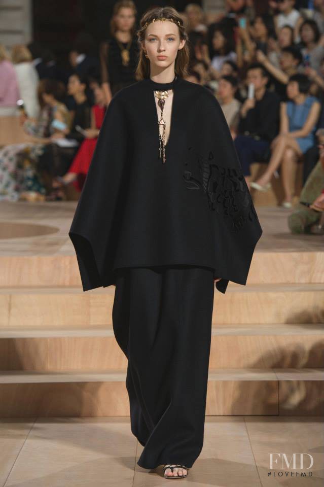 Ala Sekula featured in  the Valentino Couture fashion show for Autumn/Winter 2015