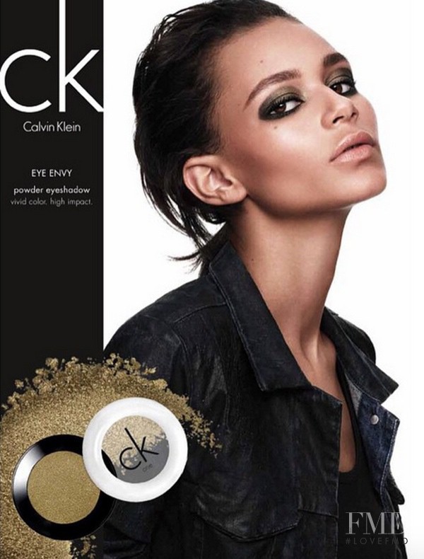 Binx Walton featured in  the CK One Color Cosmetics advertisement for Autumn/Winter 2015