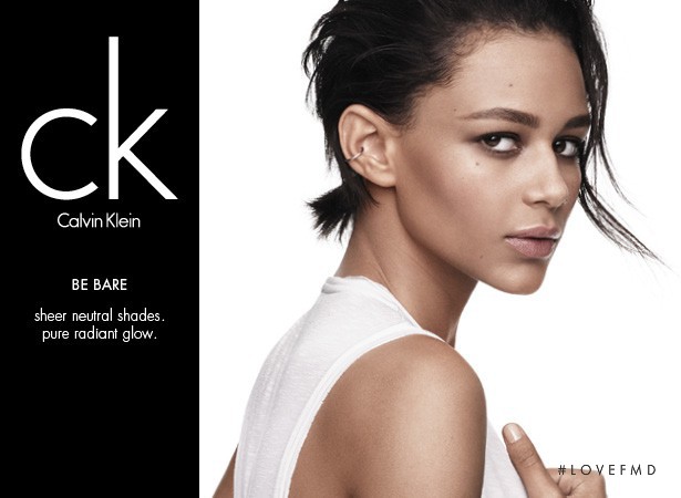 Binx Walton featured in  the CK One Color Cosmetics advertisement for Autumn/Winter 2015