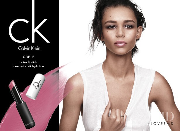 Binx Walton featured in  the CK One Color Cosmetics advertisement for Autumn/Winter 2015