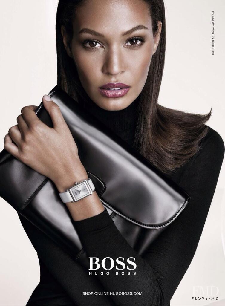 Joan Smalls featured in  the BOSS Black advertisement for Autumn/Winter 2013