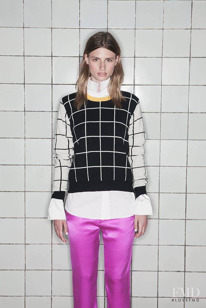 Tatiana Dobosz featured in  the Trosman lookbook for Autumn/Winter 2014