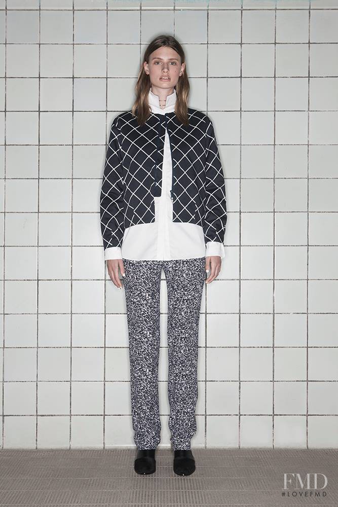 Tatiana Dobosz featured in  the Trosman lookbook for Autumn/Winter 2014