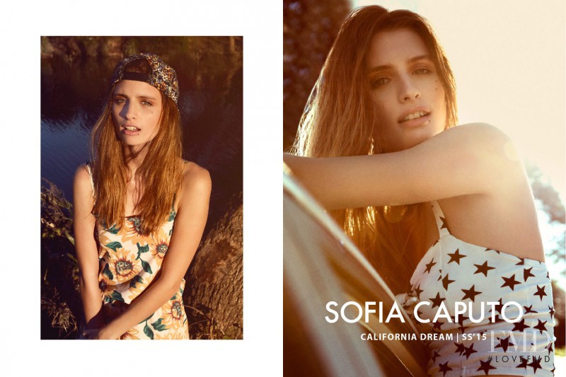 Tatiana Dobosz featured in  the Sofia Caputo advertisement for Spring/Summer 2015