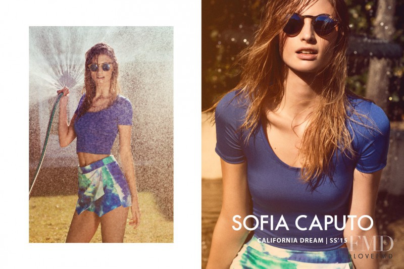 Tatiana Dobosz featured in  the Sofia Caputo advertisement for Spring/Summer 2015