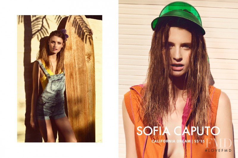 Tatiana Dobosz featured in  the Sofia Caputo advertisement for Spring/Summer 2015