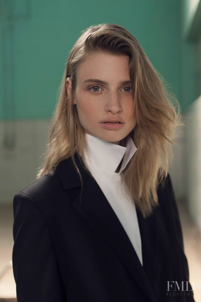 Tatiana Dobosz featured in  the Trosman advertisement for Autumn/Winter 2014