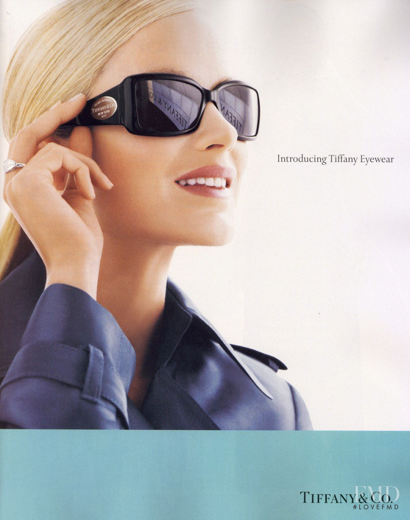 Carolyn Murphy featured in  the Tiffany & Co. advertisement for Spring/Summer 2008