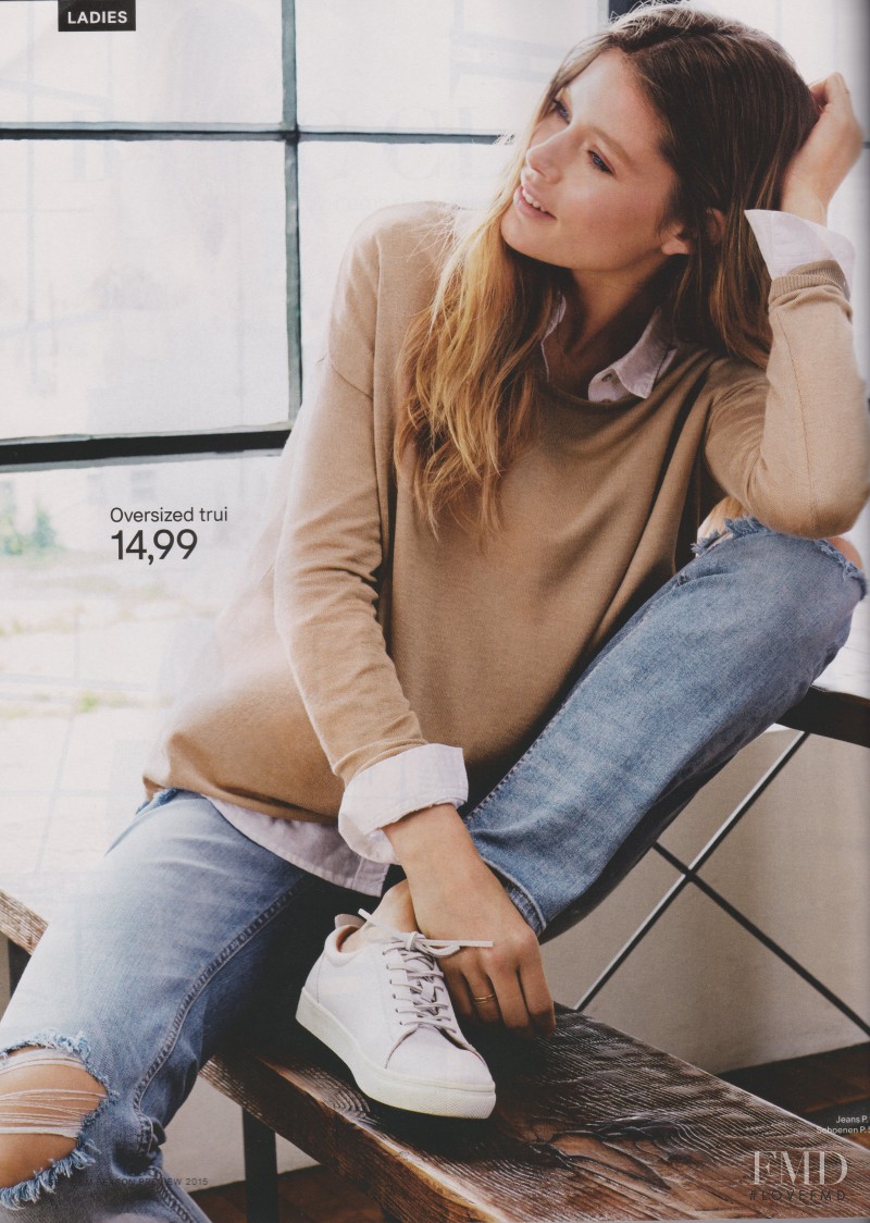 Doutzen Kroes featured in  the H&M catalogue for Spring/Summer 2015