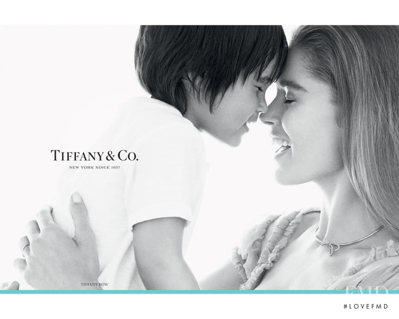 Doutzen Kroes featured in  the Tiffany & Co. advertisement for Autumn/Winter 2015