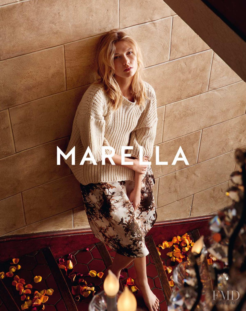 Karlie Kloss featured in  the Marella advertisement for Autumn/Winter 2015