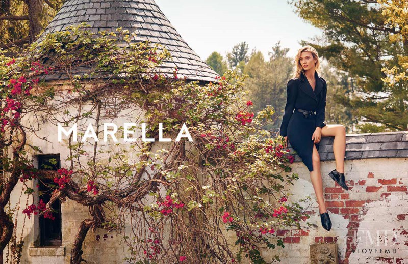 Karlie Kloss featured in  the Marella advertisement for Autumn/Winter 2015