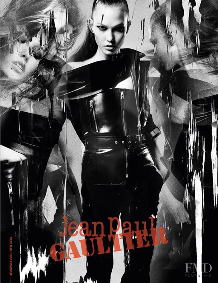 Karlie Kloss featured in  the Jean-Paul Gaultier advertisement for Autumn/Winter 2013
