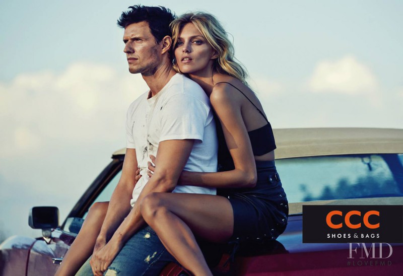 Anja Rubik featured in  the CCC advertisement for Spring/Summer 2015