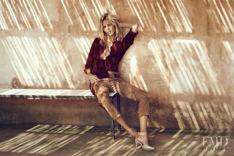 Anja Rubik featured in  the CCC advertisement for Spring/Summer 2015