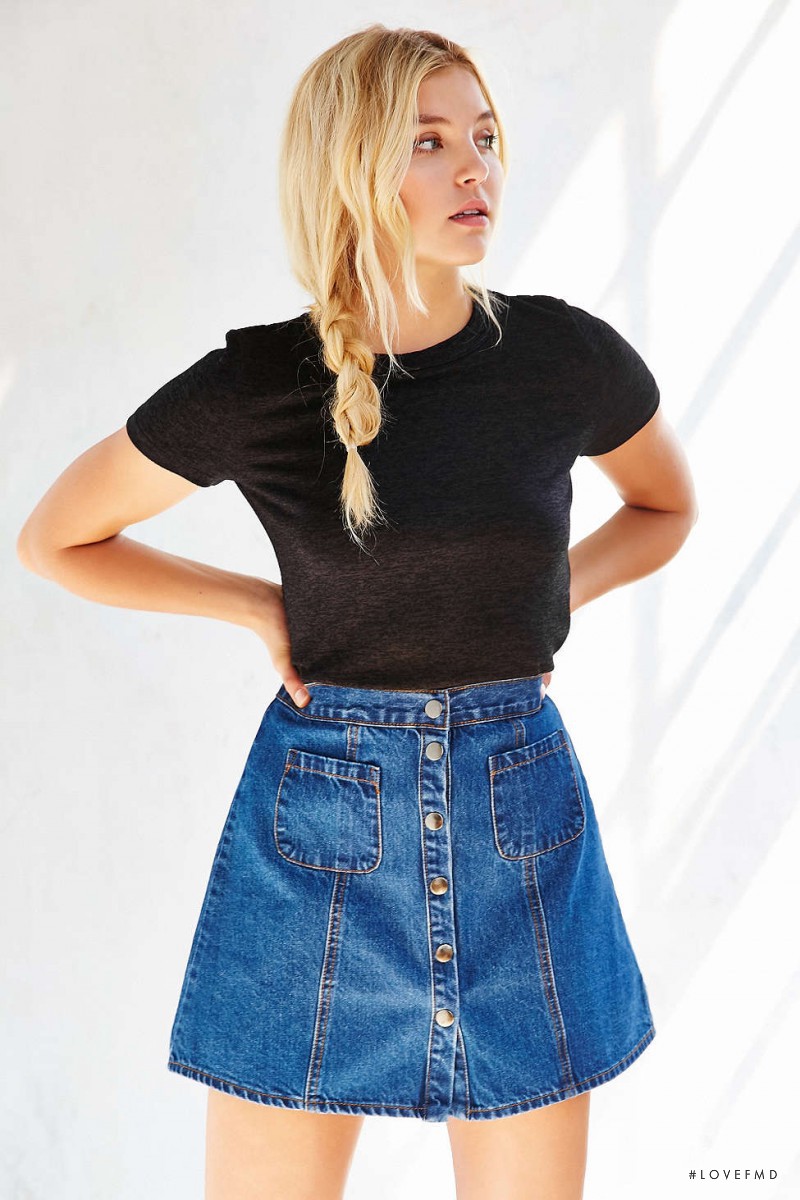 Rachel Hilbert featured in  the Urban Outfitters catalogue for Fall 2015