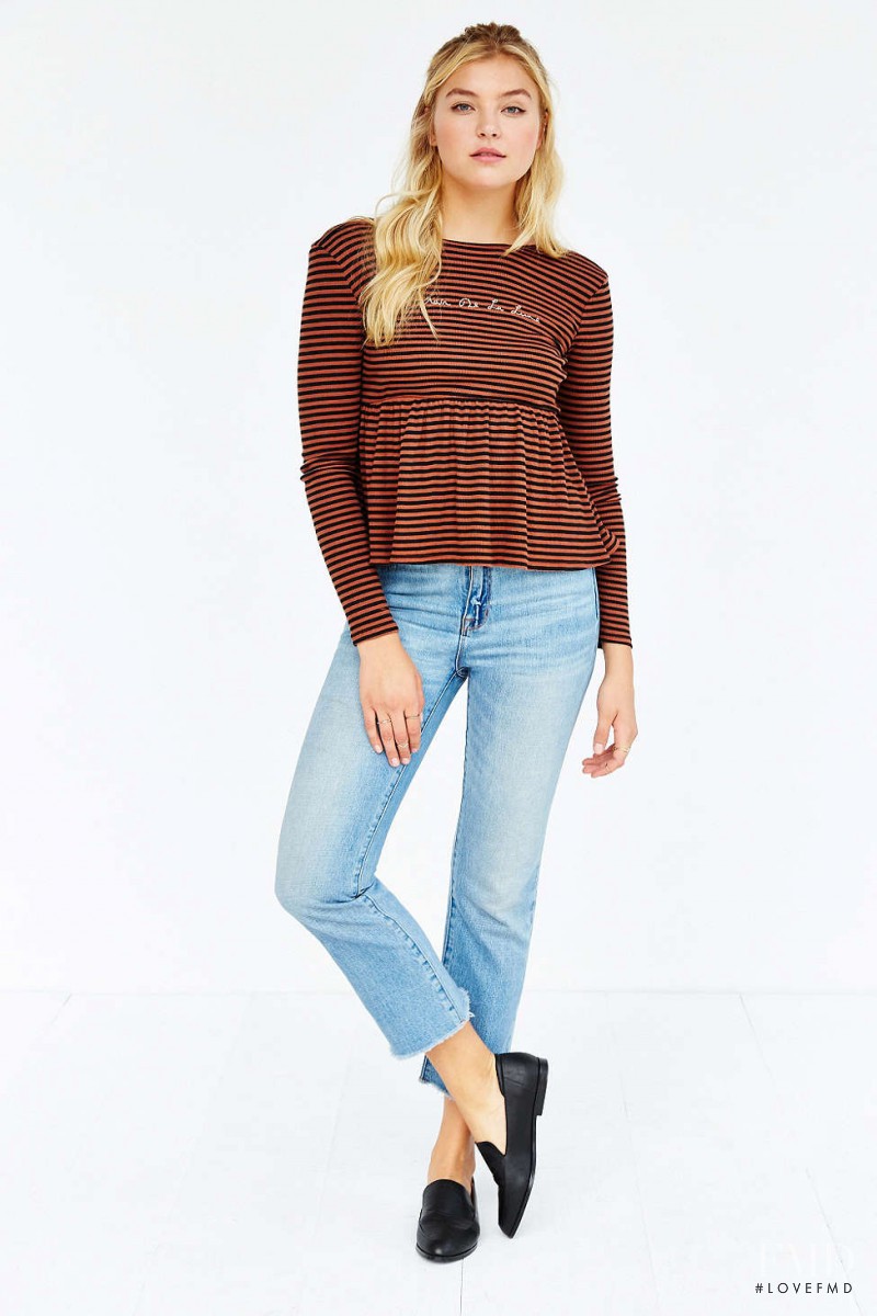 Rachel Hilbert featured in  the Urban Outfitters catalogue for Fall 2015