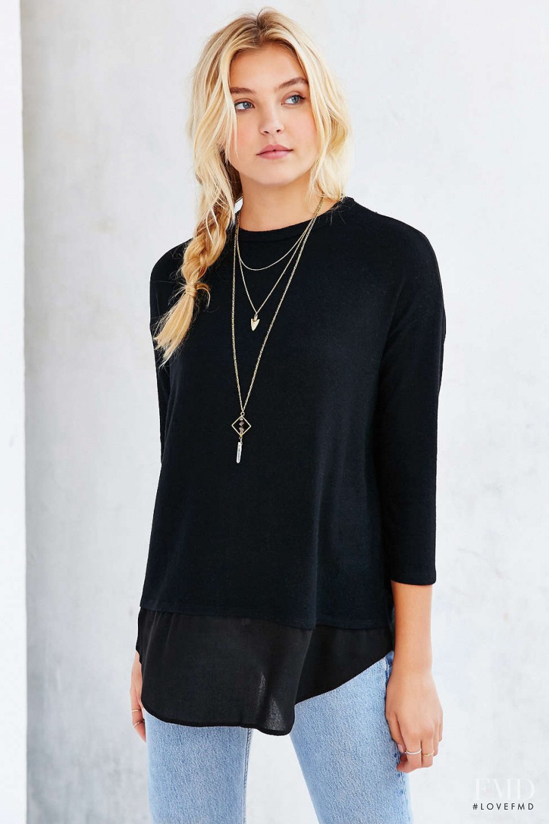 Rachel Hilbert featured in  the Urban Outfitters catalogue for Fall 2015