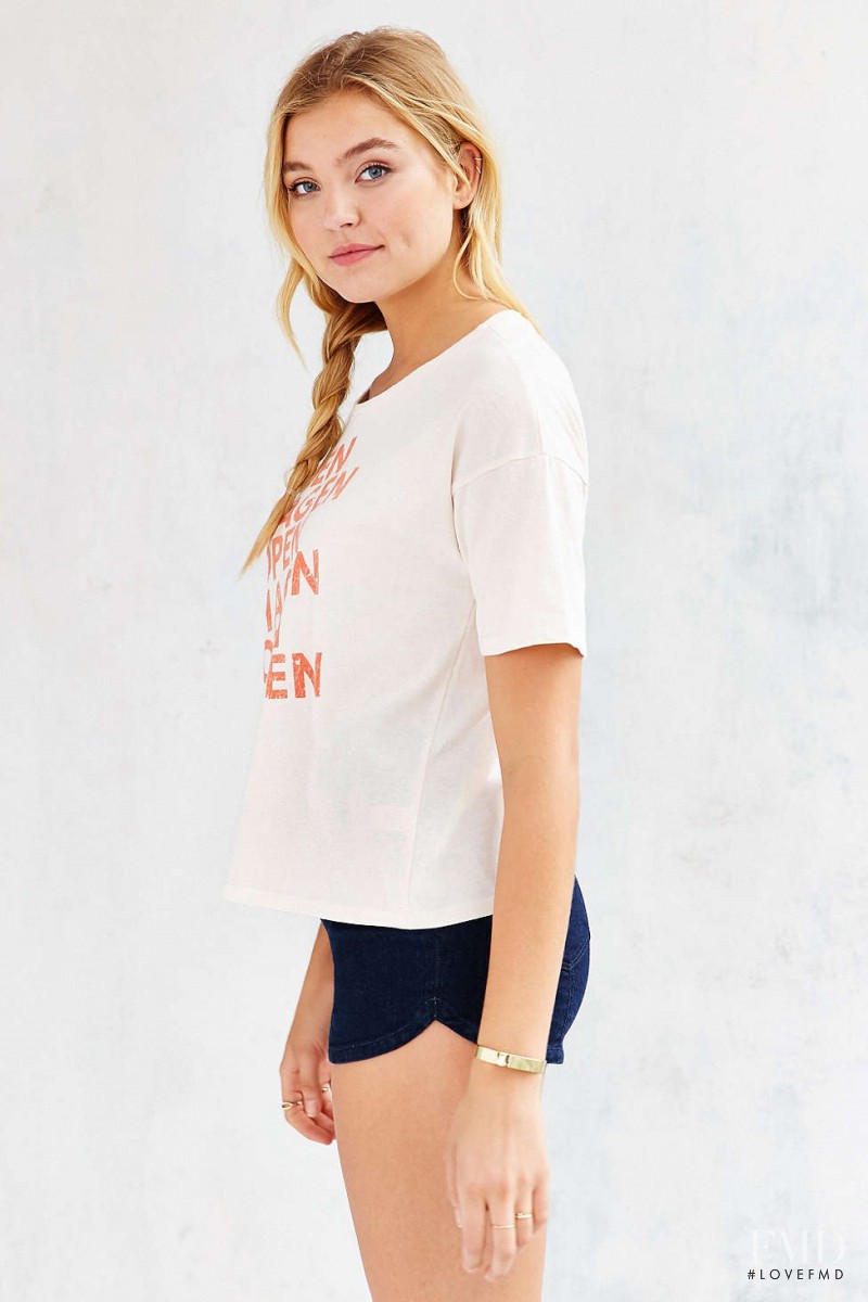 Rachel Hilbert featured in  the Urban Outfitters catalogue for Fall 2015