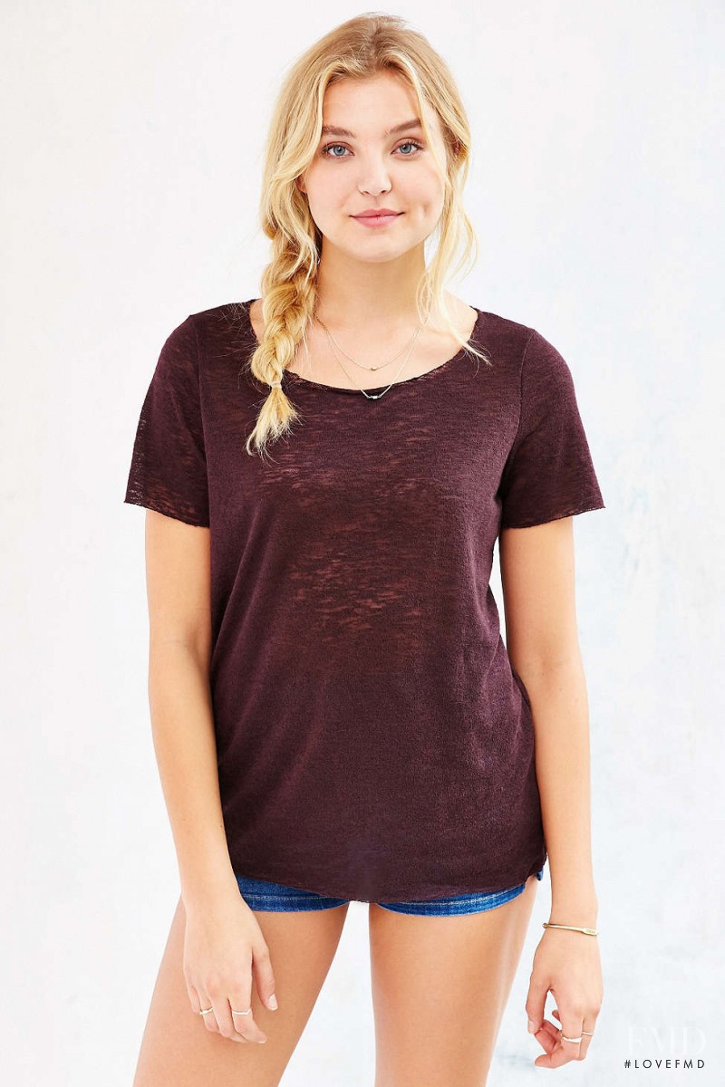 Rachel Hilbert featured in  the Urban Outfitters catalogue for Fall 2015