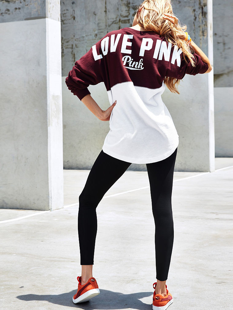 Victoria Lee featured in  the Victoria\'s Secret PINK catalogue for Fall 2015