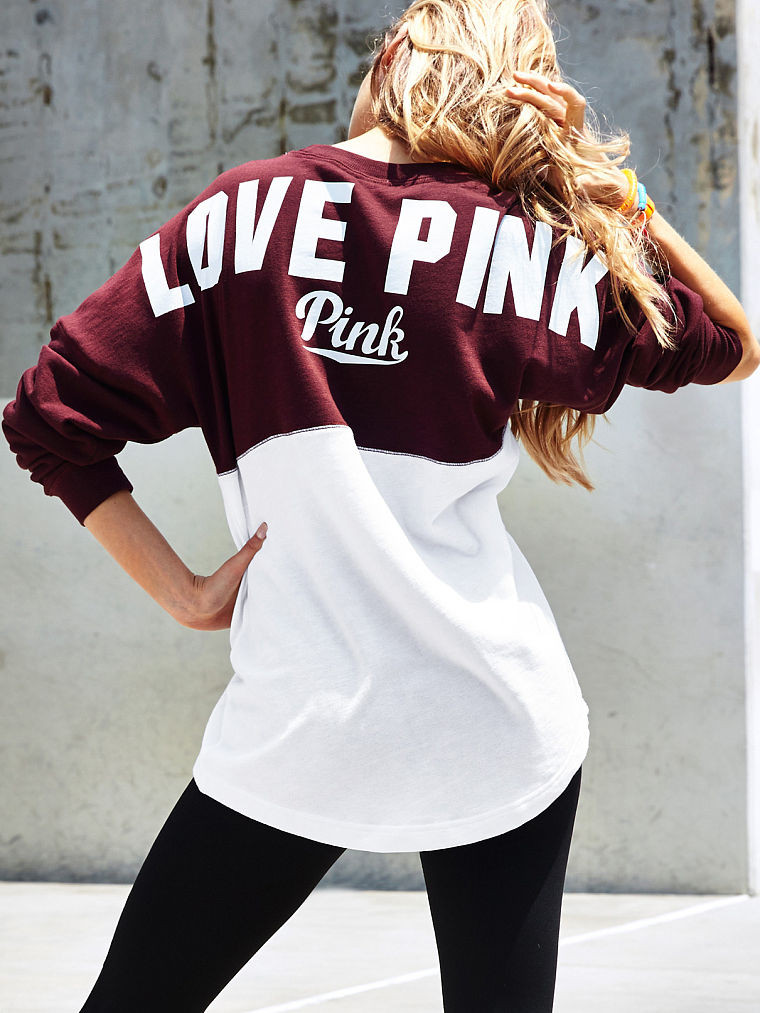 Victoria Lee featured in  the Victoria\'s Secret PINK catalogue for Fall 2015