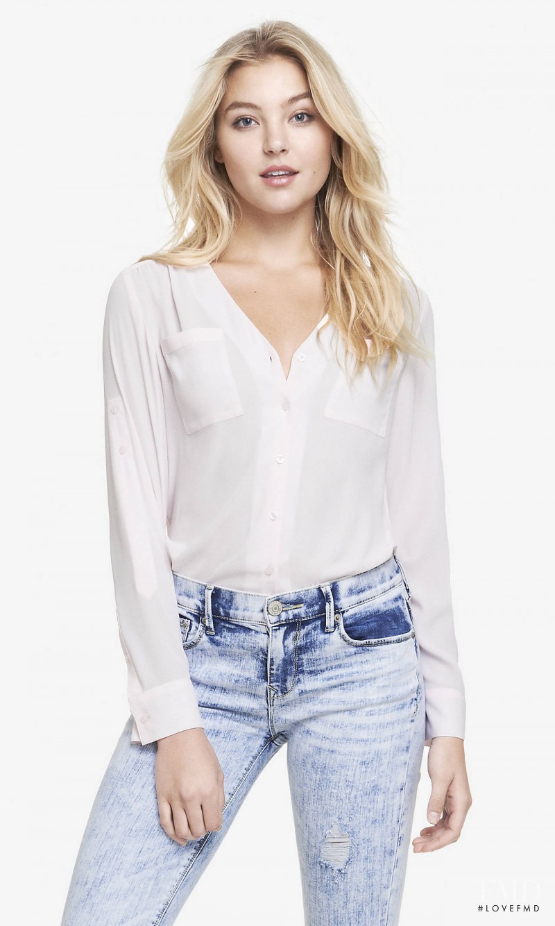 Rachel Hilbert featured in  the Express catalogue for Spring/Summer 2015