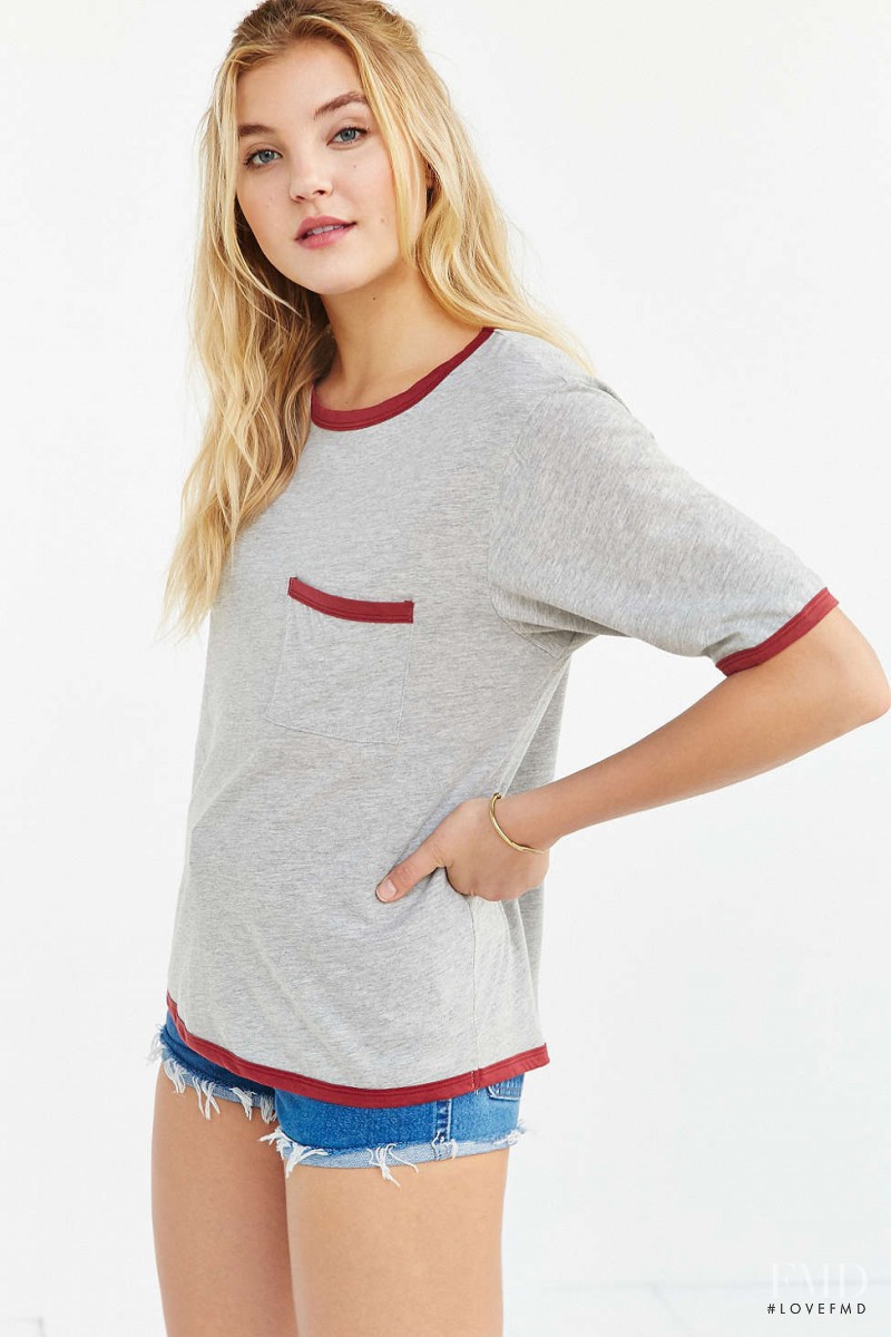 Rachel Hilbert featured in  the Urban Outfitters catalogue for Spring 2015