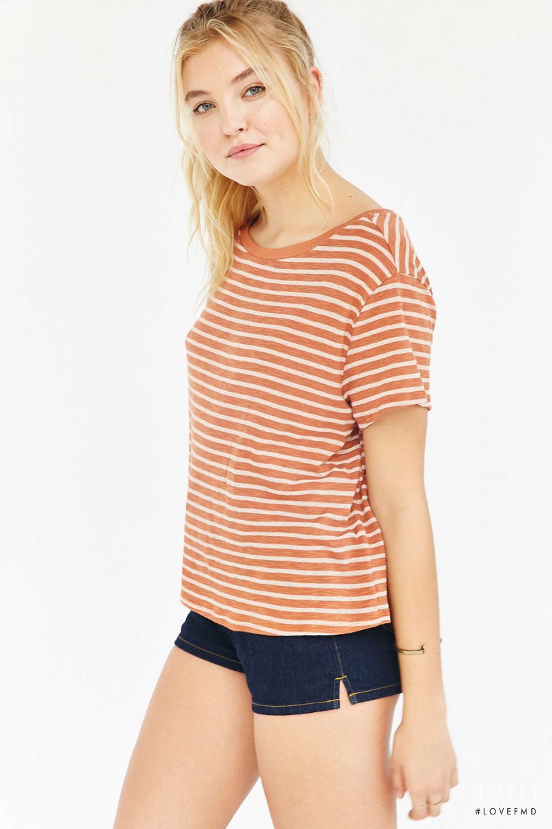 Rachel Hilbert featured in  the Urban Outfitters catalogue for Spring 2015