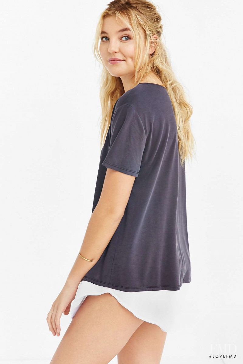 Rachel Hilbert featured in  the Urban Outfitters catalogue for Spring 2015