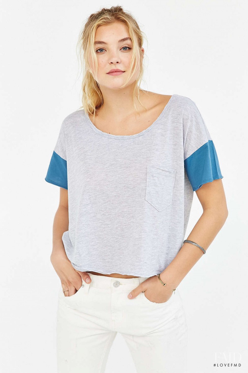 Rachel Hilbert featured in  the Urban Outfitters catalogue for Spring 2015