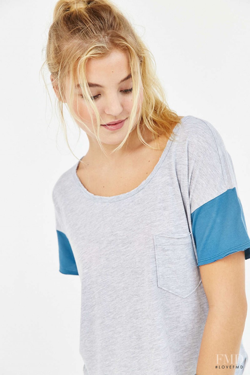 Rachel Hilbert featured in  the Urban Outfitters catalogue for Spring 2015