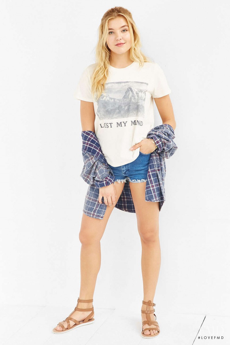 Rachel Hilbert featured in  the Urban Outfitters catalogue for Spring 2015