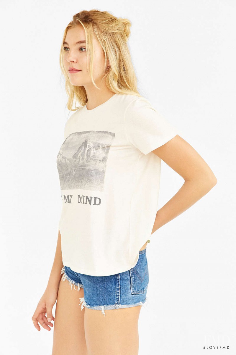 Rachel Hilbert featured in  the Urban Outfitters catalogue for Spring 2015