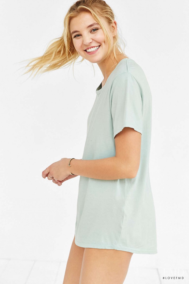 Rachel Hilbert featured in  the Urban Outfitters catalogue for Spring 2015