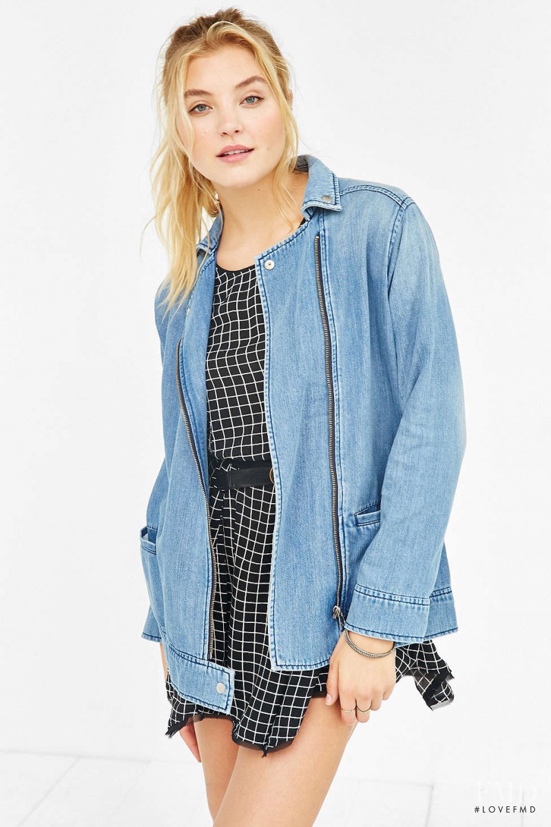 Rachel Hilbert featured in  the Urban Outfitters catalogue for Spring 2015