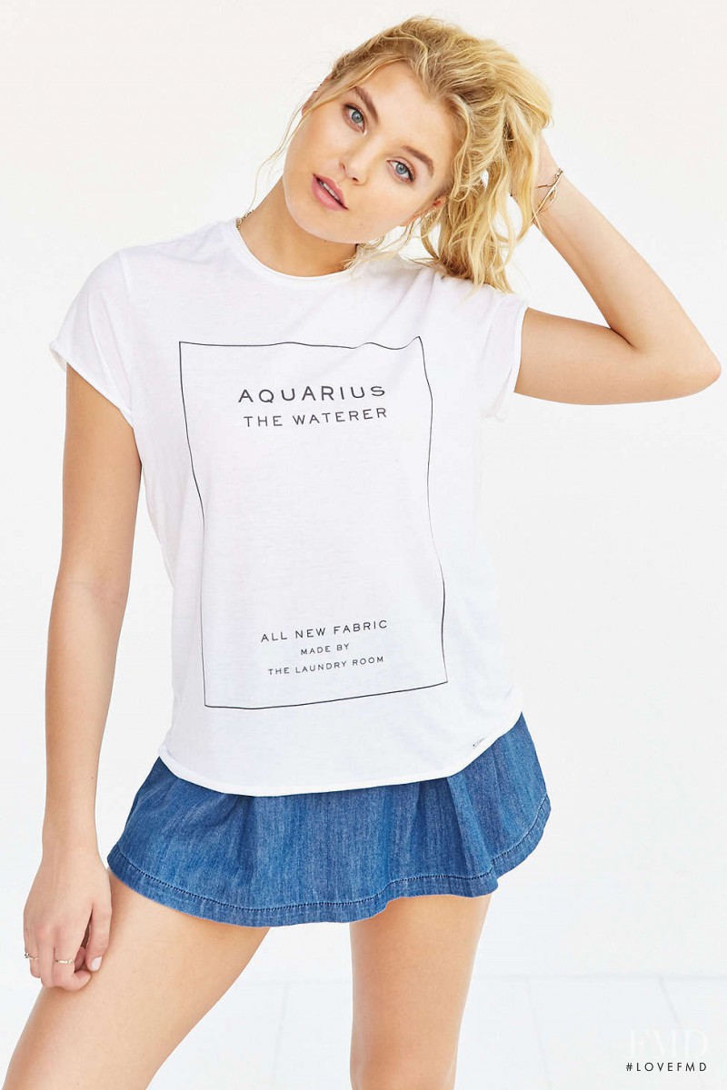 Rachel Hilbert featured in  the Urban Outfitters catalogue for Spring 2015