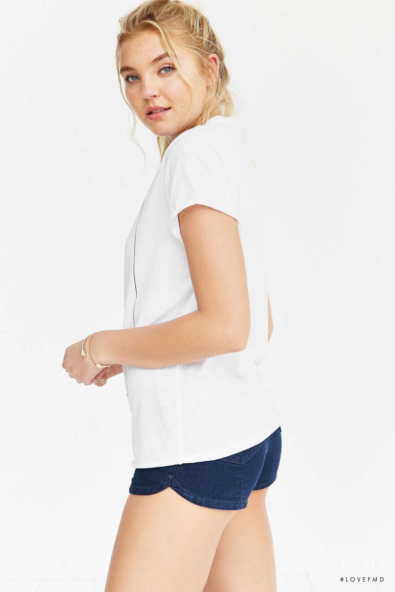 Rachel Hilbert featured in  the Urban Outfitters catalogue for Spring 2015