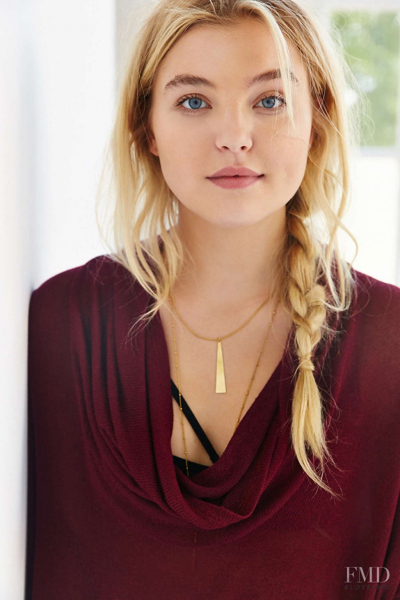 Rachel Hilbert featured in  the Urban Outfitters catalogue for Spring 2015