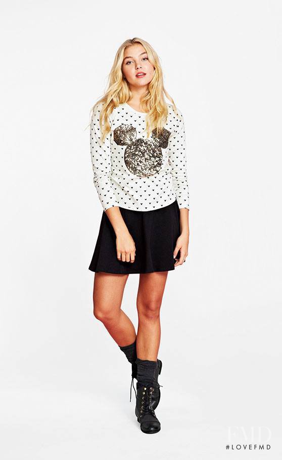Rachel Hilbert featured in  the Delias catalogue for Autumn/Winter 2013