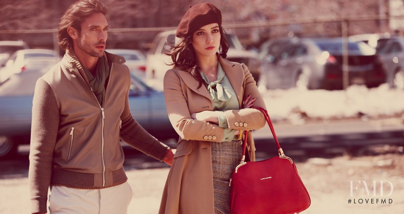 Daisy Lowe featured in  the Lancaster Paris advertisement for Autumn/Winter 2013