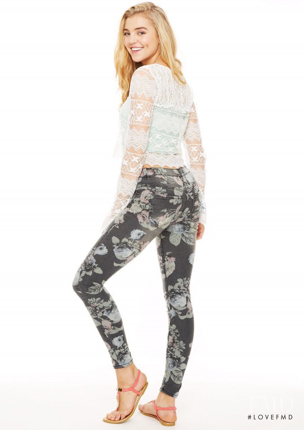 Rachel Hilbert featured in  the Delias catalogue for Spring/Summer 2015