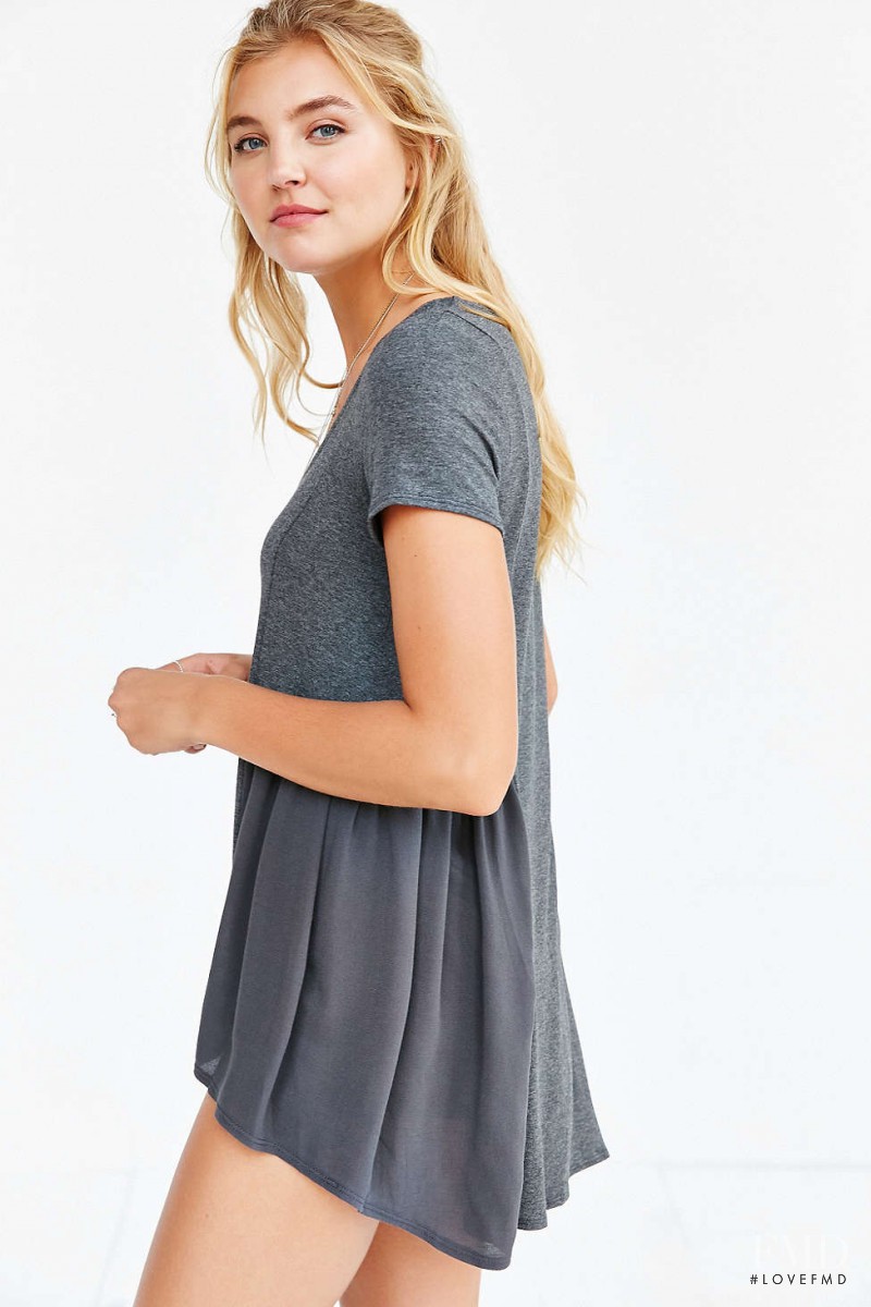 Rachel Hilbert featured in  the Urban Outfitters catalogue for Pre-Fall 2015