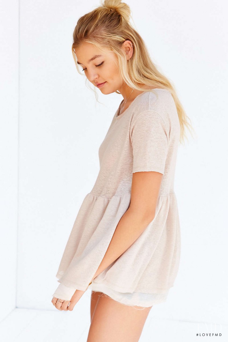 Rachel Hilbert featured in  the Urban Outfitters catalogue for Pre-Fall 2015