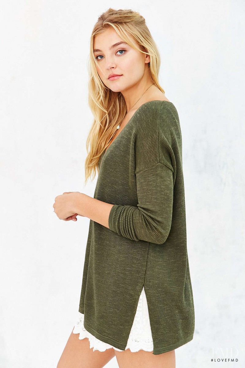 Rachel Hilbert featured in  the Urban Outfitters catalogue for Pre-Fall 2015